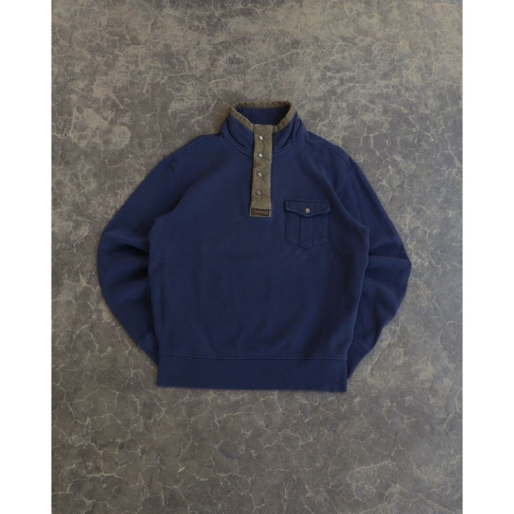 Vintage 90s Polo Ralph Lauren Quarter Snap Sweatshirt USA